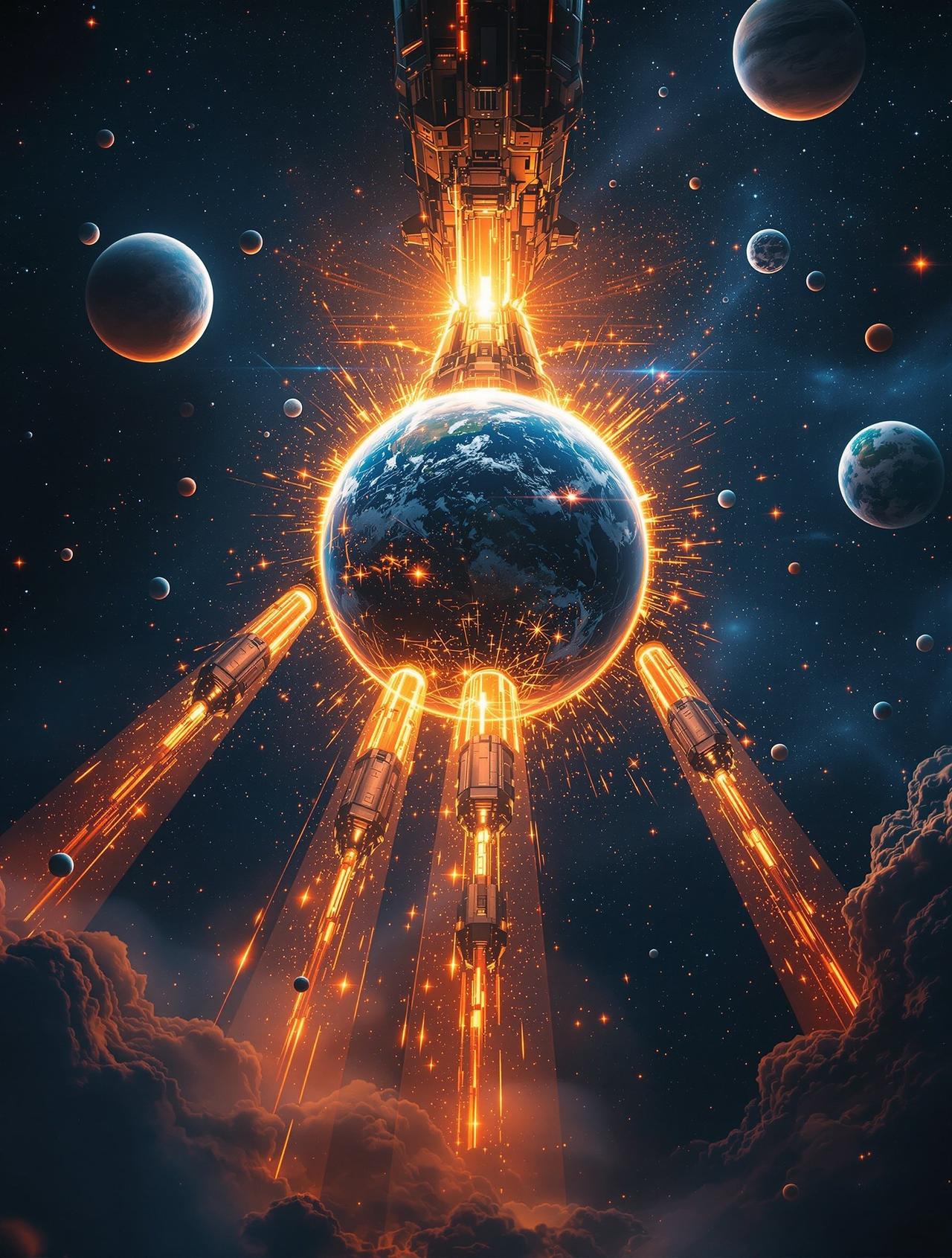 老司机影视独家播出《星际穿越:东方》高清海报