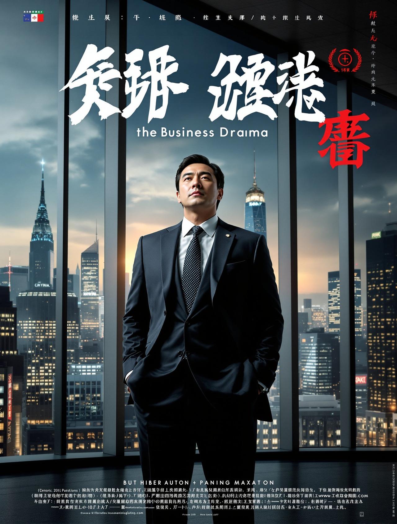 老司机影视独家播出《商业博弈》高清海报